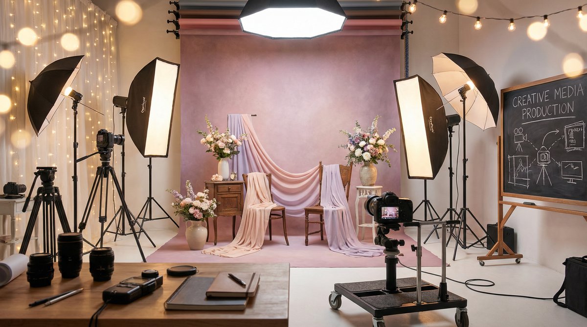 暗网传媒-创意写真摄影传媒演示