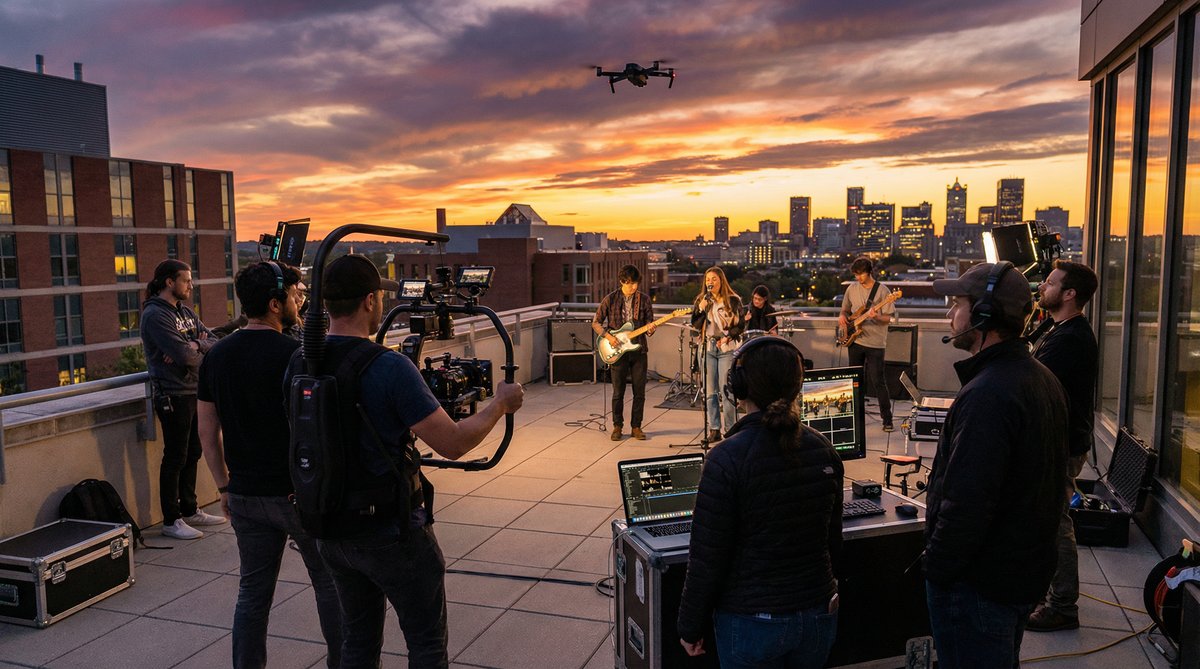 暗网传媒-MV拍摄幕后花絮传媒